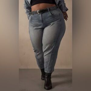 Festi High Rise Barrel Jean Women's Size 18